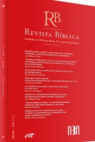 Revista Bíblica 2026/1-2 - Año 88